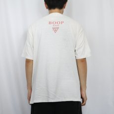 画像3: 90〜2000's Betty Boop "BOOP JEANS" キャラクターパロディプリントTシャツ L (3)