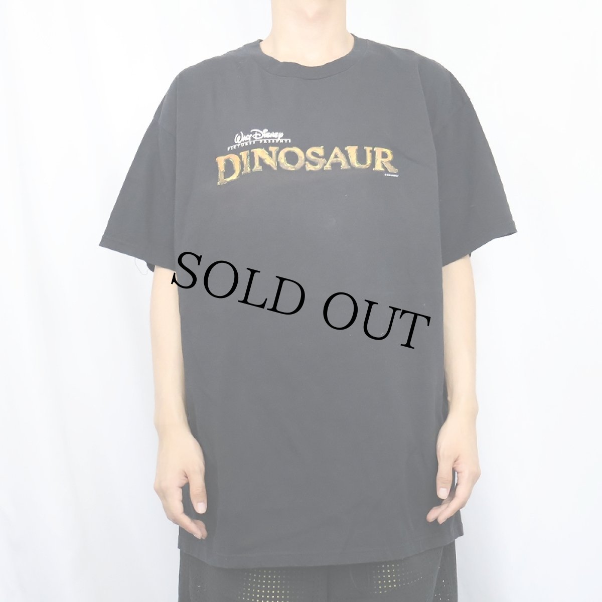 画像3: 2000's Disney DINOSAUR 映画プリントTシャツ BLACK XL (3)