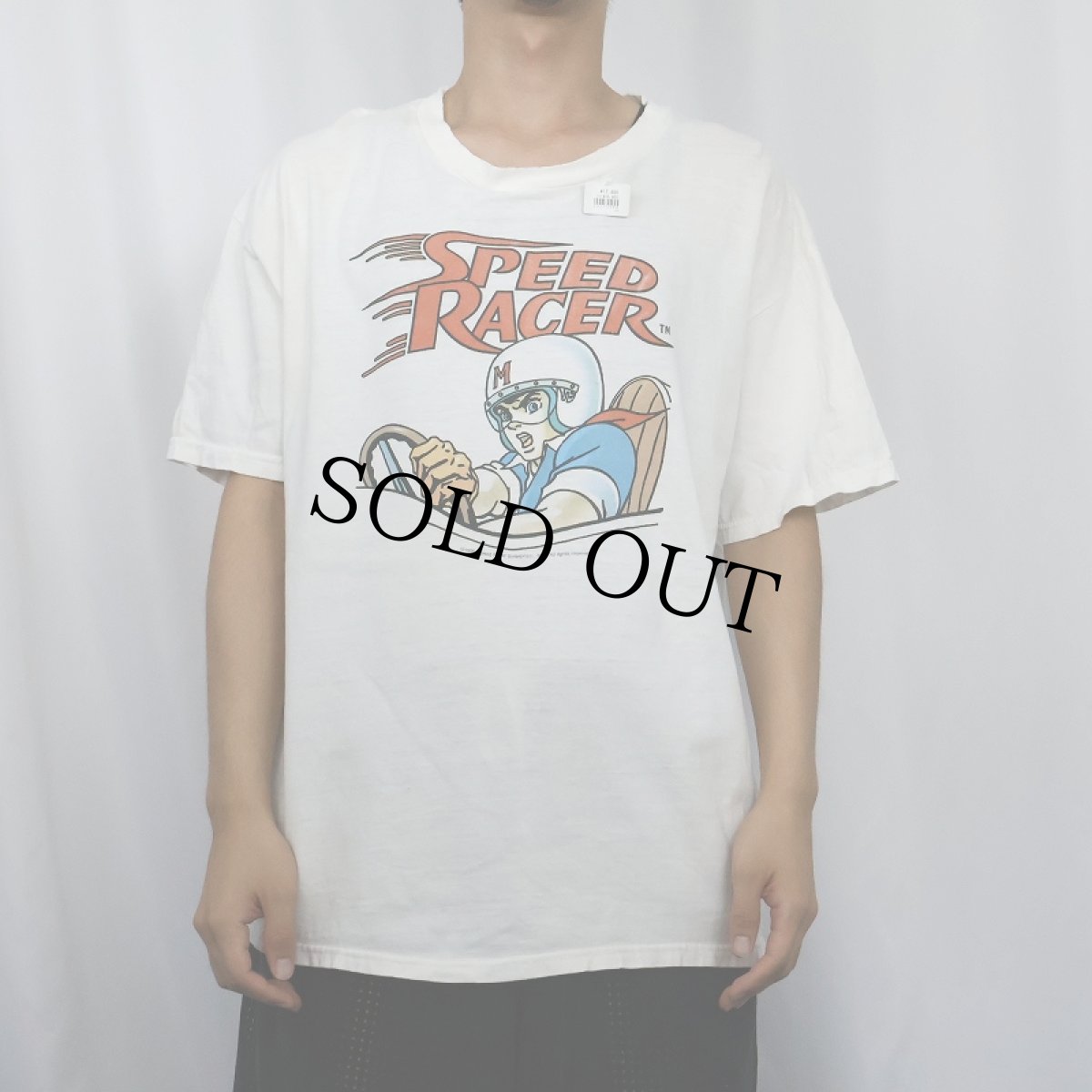 画像2: 90〜2000's SPEED RACER アニメプリントTシャツ (2)