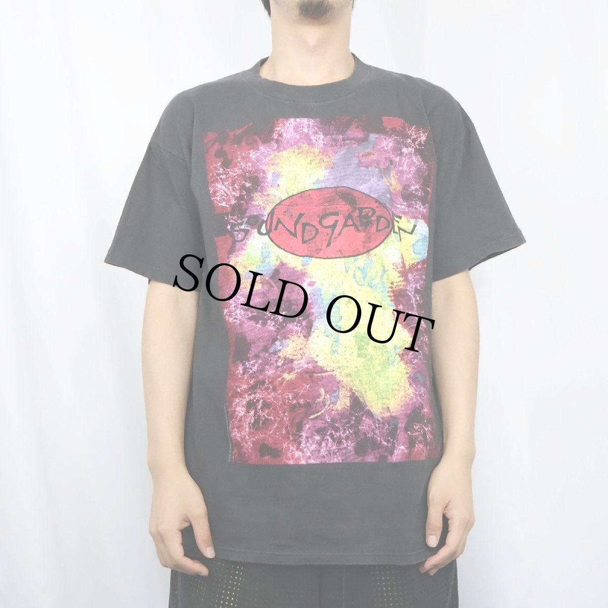 画像3: 90's Soundgarden USA製 ロックバンド プリントTシャツBLACK L (3)