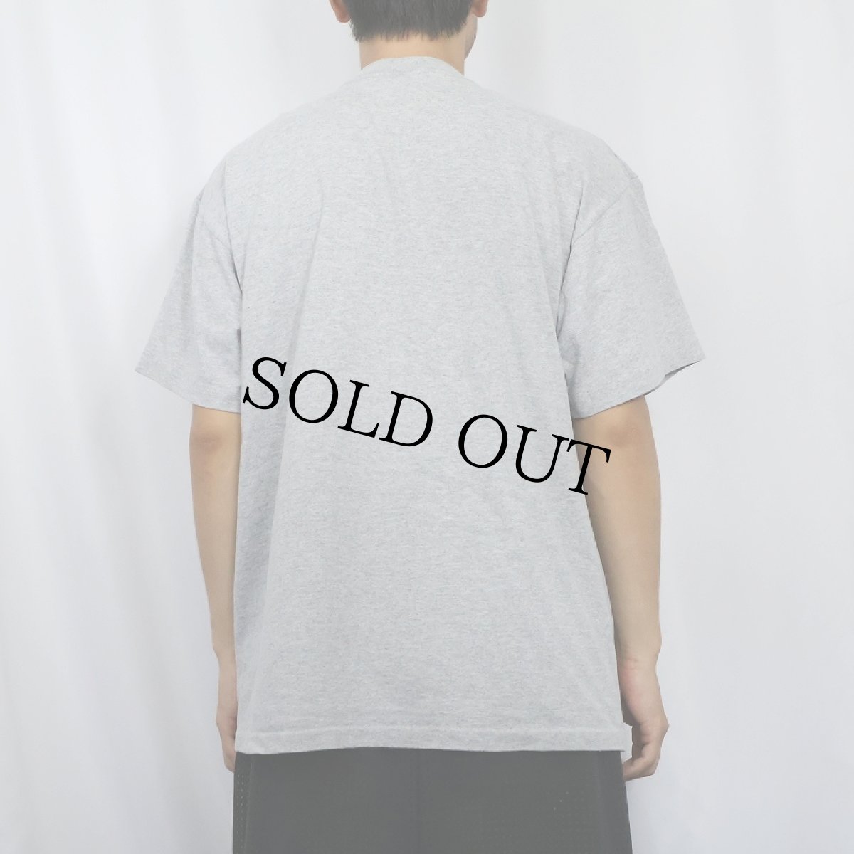 画像3: 90's STUSSY USA製 紺タグ ロゴプリントTシャツ XL (3)