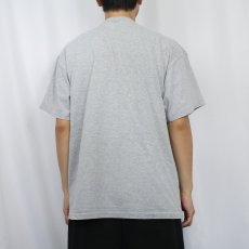 画像3: 90's STUSSY USA製 紺タグ ロゴプリントTシャツ XL (3)