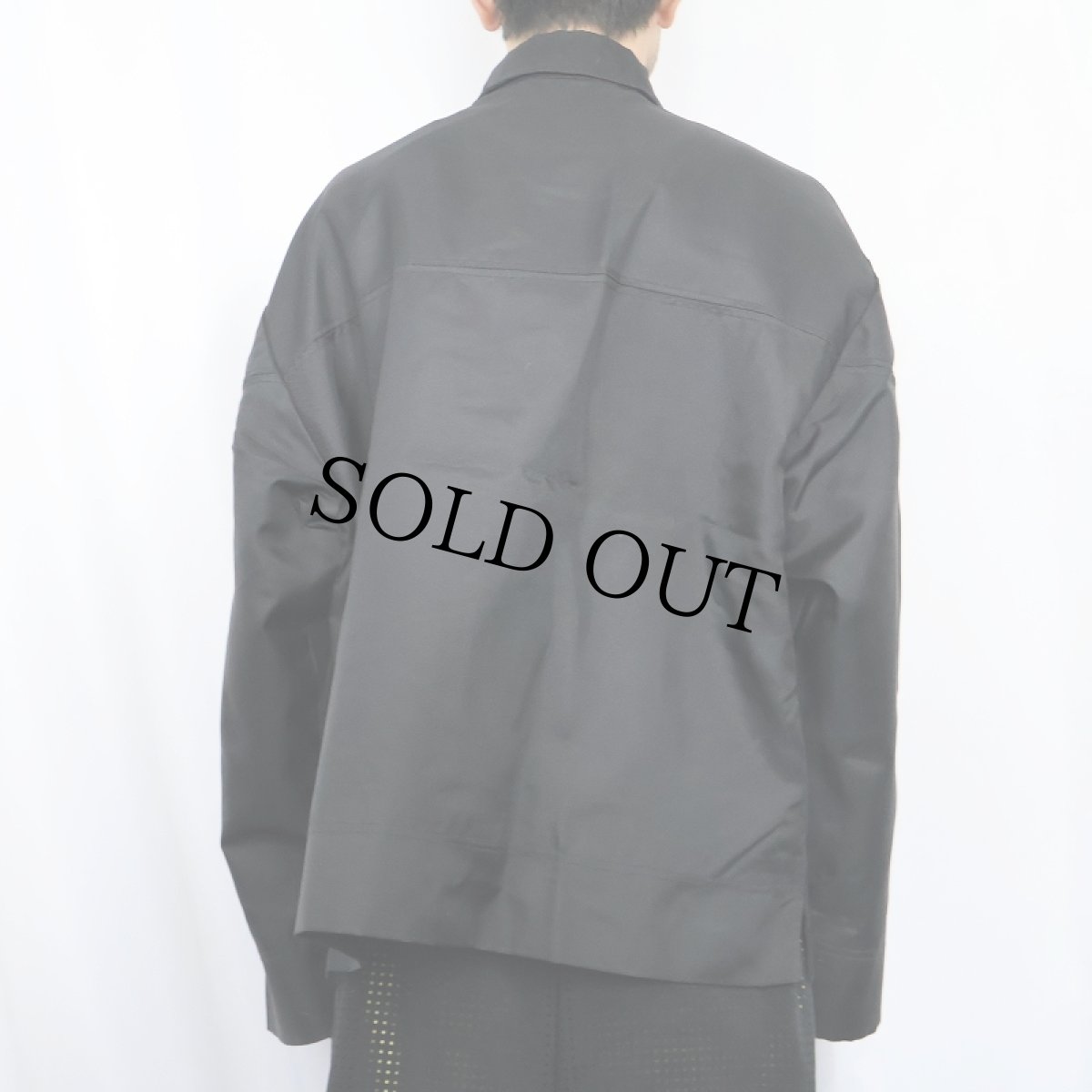 画像3: MOSSIMO ナイロンジャケット BLACK M (3)