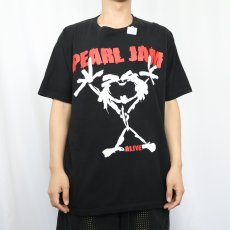 画像2: PEARL JAM USA製 "ALIVE" ロックバンドプリントTシャツ BLACK (2)