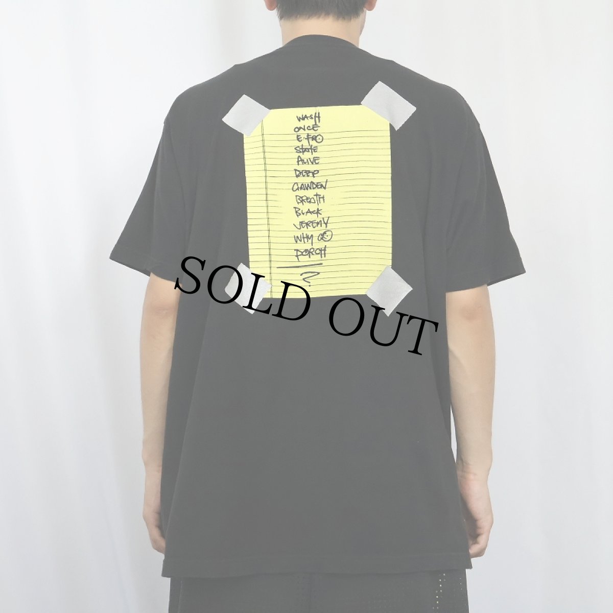 画像3: PEARL JAM USA製 "ALIVE" ロックバンドプリントTシャツ BLACK (3)