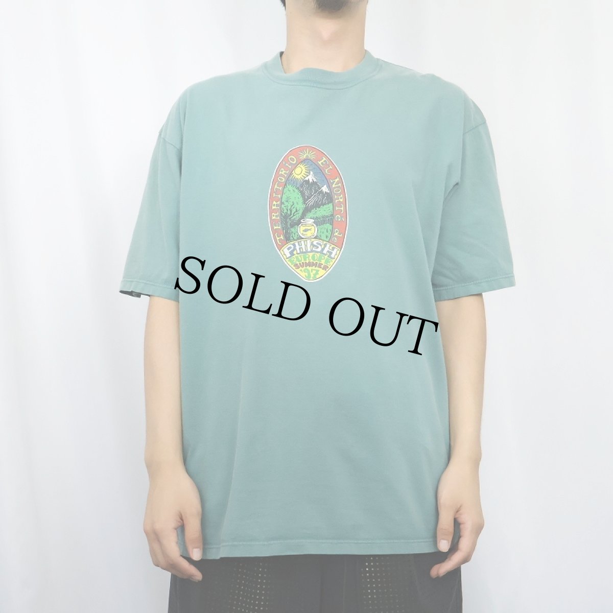 画像3: 【SALE】 90's PHISH "EUROPE SUMMER '97" ロックバンド プリントTシャツ XL (3)