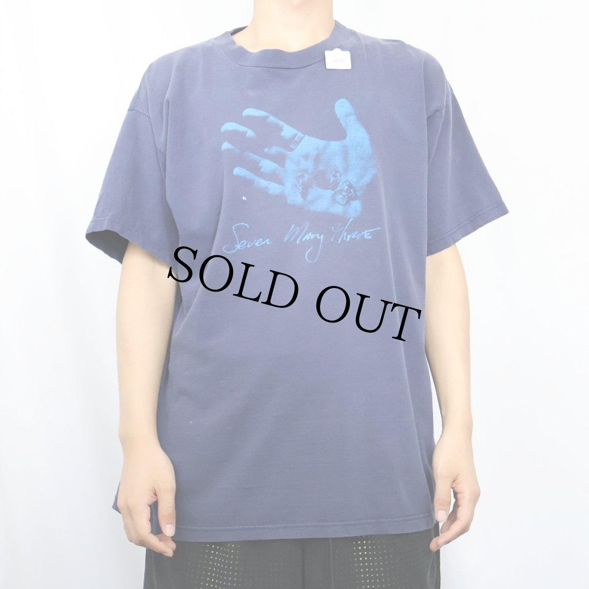 画像2: Seven Mary Three ロックバンド プリントTシャツ NAVY XL (2)