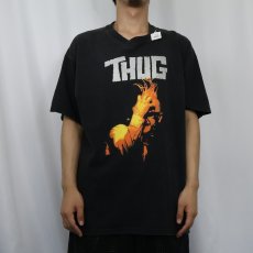 画像2: THUG ハードコア・パンクバンド プリントTシャツ BLACK XL (2)