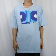 画像2: BECK USA製 ミュージシャン プリントTシャツ XL (2)