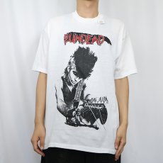 画像2: 80〜90's The UNDEAD USA製 ホラーパンクバンド プリントTシャツ XL (2)