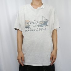 画像2: GRATEFUL DEAD "Is It Live or Is It Dead?" パロディプリント ロックバンドTシャツ (2)