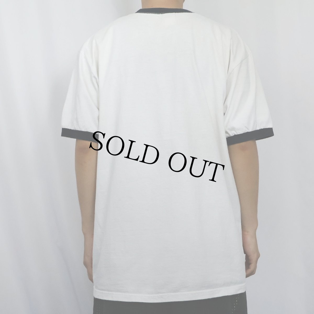 画像3: MADNESS スカバンド プリントリンガーTシャツ L (3)