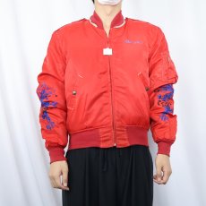 画像3: 80's "KOREA ROCHESTER N.Y." キルティングライナー スーベニアジャケット (3)