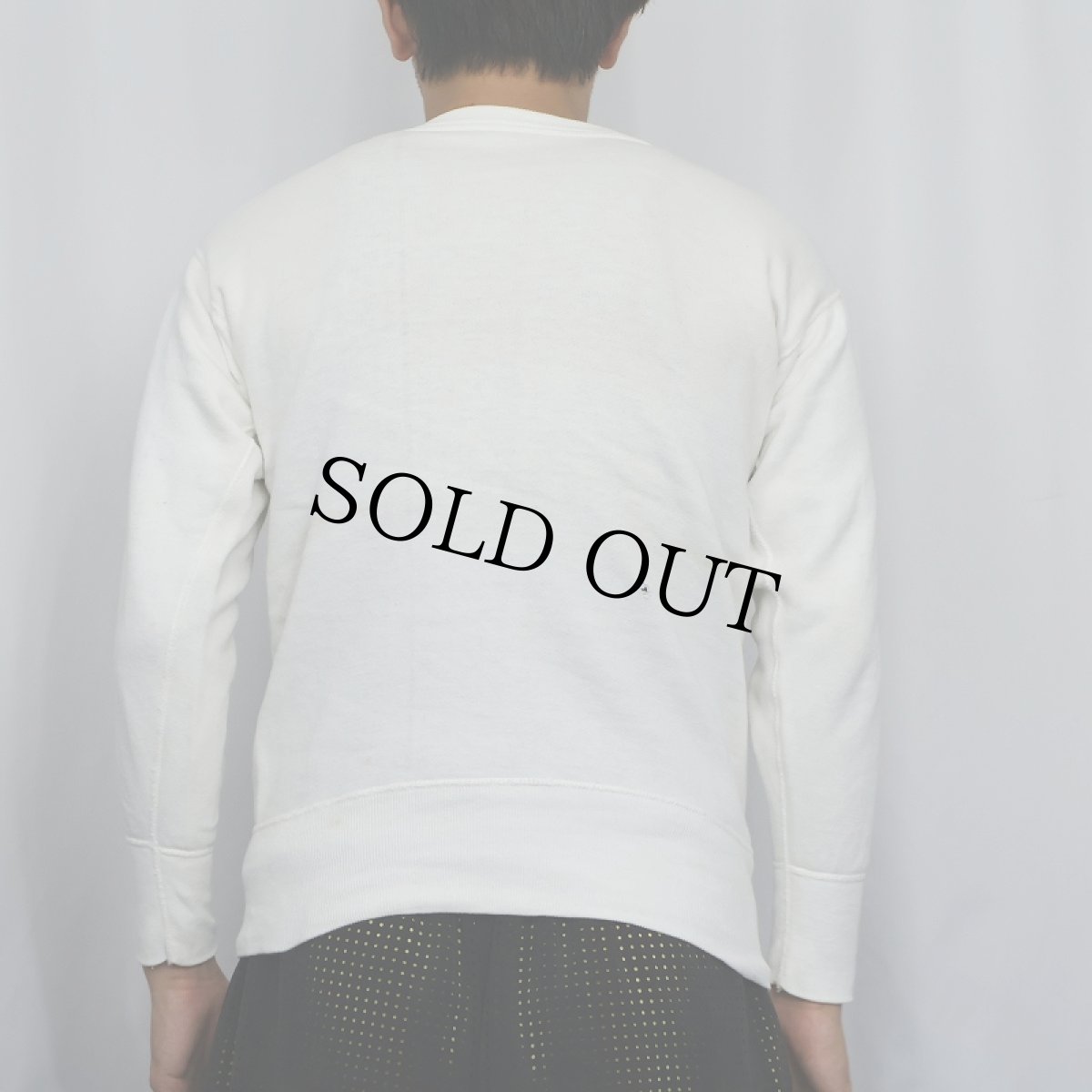 画像3: 60's THE BEATLES ロックバンド 染み込みプリントスウェット (3)