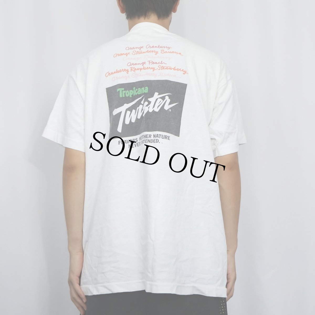 画像4: 90's Tropicana Twister USA製 飲料メーカー プリントTシャツ XL (4)