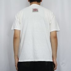 画像3: 90's UMBRO USA製 "Eat your vegetaballs" プリントTシャツ M (3)