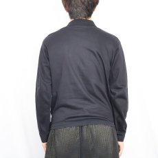 画像3: 60's Tolino USA製 シャイニー デザイン コットンニットシャツ M (3)