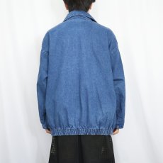 画像3: THE J.PETERMAN CO. フィッシャーマンスモック デニムジャケット L (3)