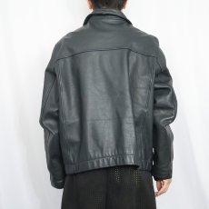 画像3: 70〜80's "FRENCH AIR FORCE Type" レザージャケット BLACK (3)