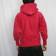 画像3: 90's Champion REVERSE WEAVE USA製 目無しスウェットフーディー S (3)