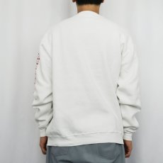 画像3: 80's RUSSELL ATHLETIC USA製 "INDIANA" 前V プリントスウェット L (3)