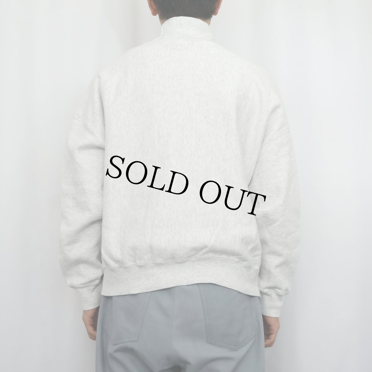 画像3: Champion REVERSE WEAVE 目付き ハイネックスウェット L (3)