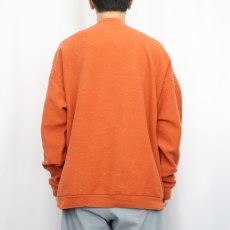 画像3: 90's LANDS' END USA製 前V 鹿の子スウェット XL (3)