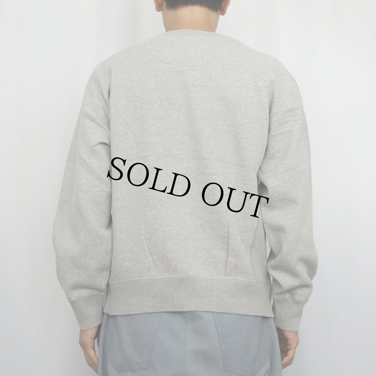 画像3: POLO Ralph Lauren ロゴ刺繍 前Vスウェット M (3)