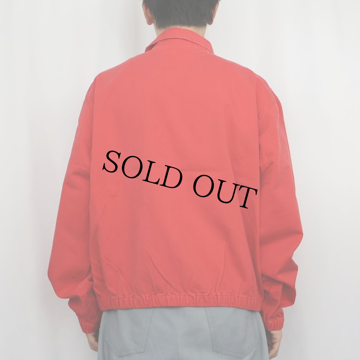 画像3: 90's POLO Ralph Lauren USA製 チンスト付き コットンスイングトップ M (3)