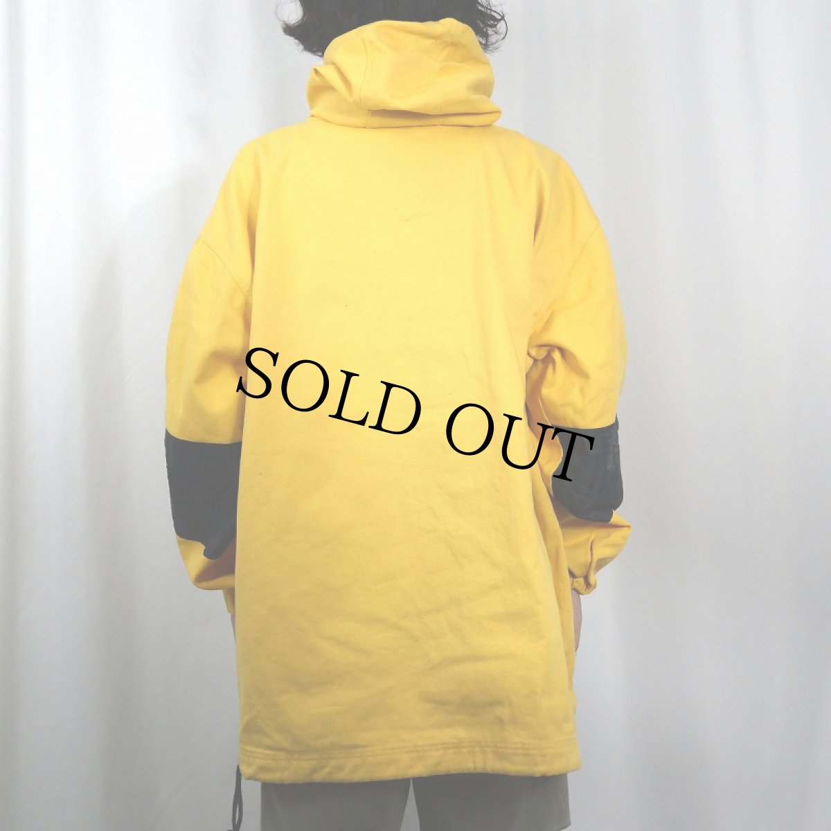 画像3: The J.Peterman Company エルボーパッチ付き コットンアノラックパーカー L (3)