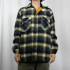 画像2: 50's FIVE BROTHER チェック柄 CPOシャツジャケット (2)