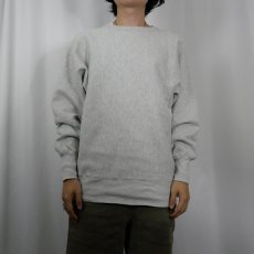 画像2: 90's Champion REVERSE WEAVE USA製 目無し スウェット L (2)