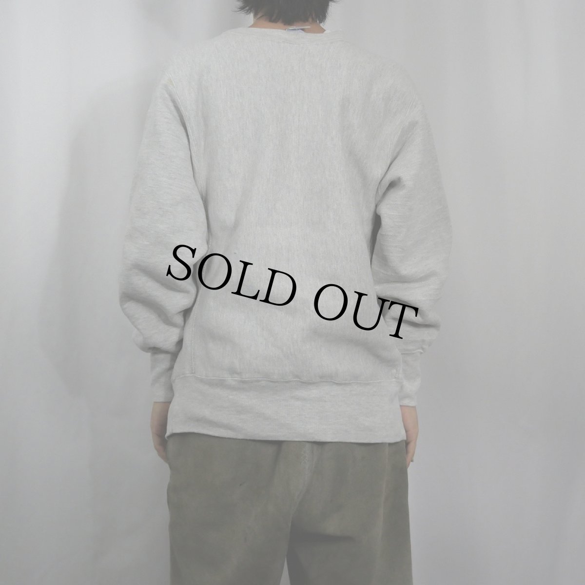 画像3: 90's Champion REVERSE WEAVE USA製 目無し スウェット L (3)