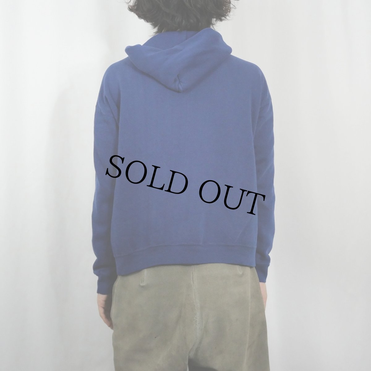 画像3: 70〜80's TULTEX USA製 無地 スウェットジップパーカー L (3)