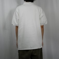 画像3: Ralph Lauren コットン×アクリル スウェットポロシャツ M (3)