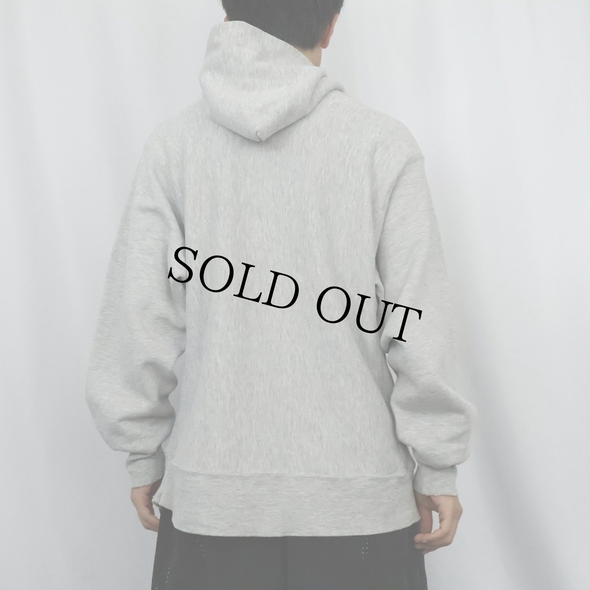 画像3: 80's Champion REVERSE WEAVE USA製 トリコタグ "CORNELL ATHLETICS" プリントスウェットフーディー L (3)