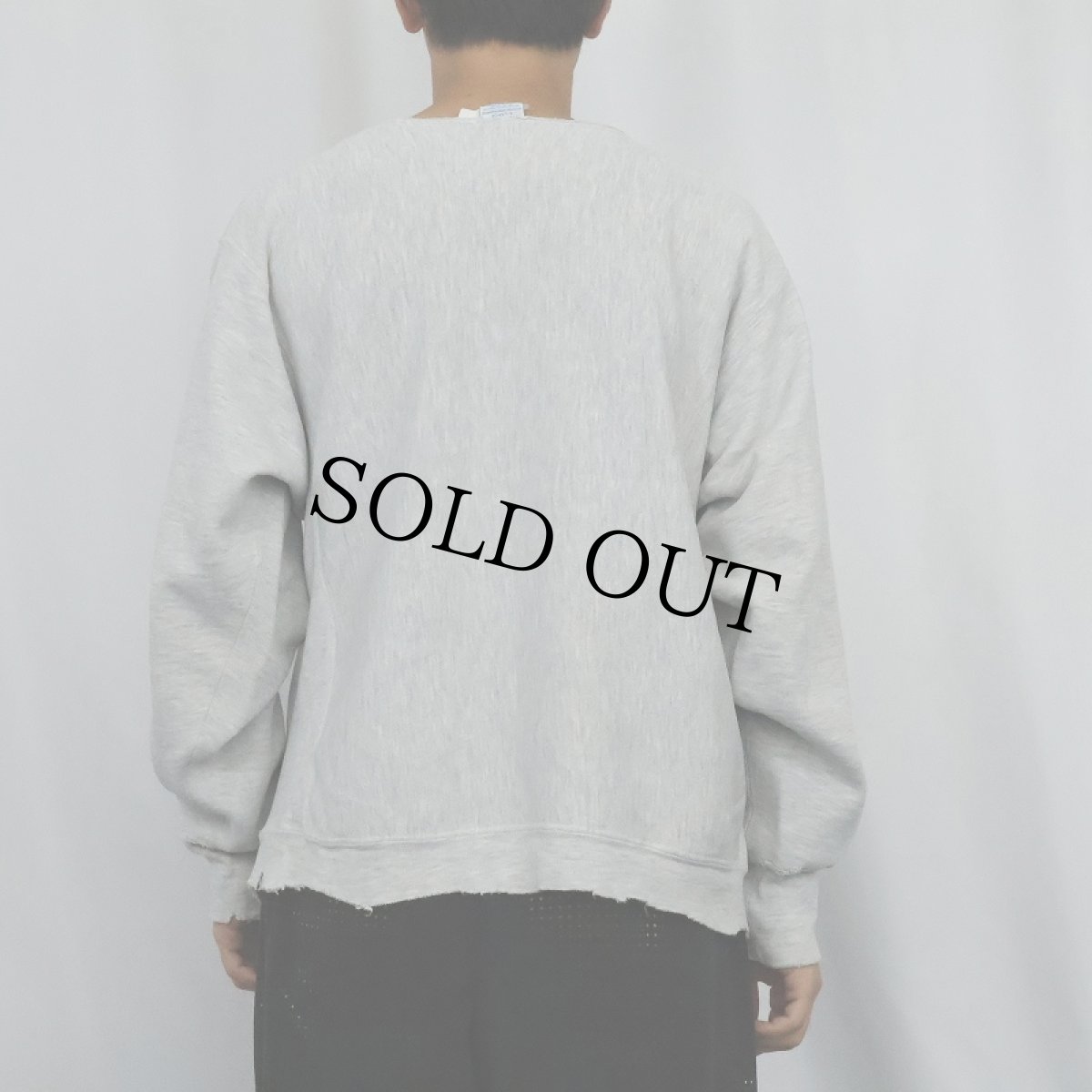 画像3: 90's Champion REVERSE WEAVE USA製 "MICHIGAN" プリントスウェット XL (3)