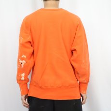 画像3: 80's Champion REVERSE WEAVE USA製 トリコタグ "CLEMSON" プリントスウェット M (3)