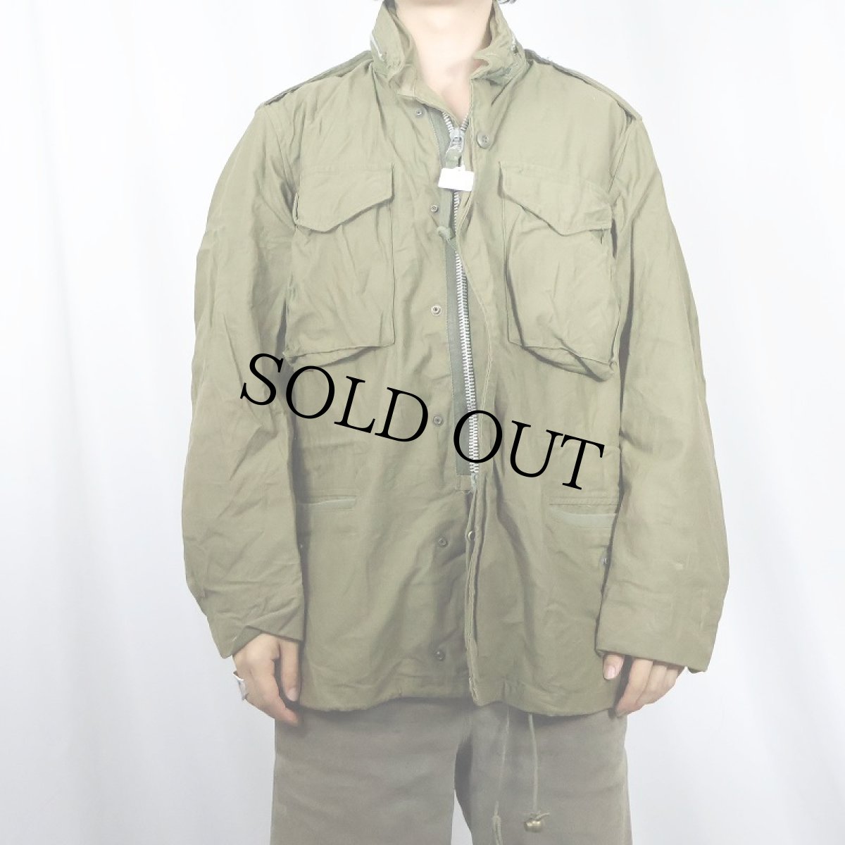 画像2: 60's U.S.ARMY M-65 フィールドジャケット 2nd SMALL-REGULAR (2)