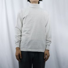 画像2: 80's BANANA REPUBLIC ITALY製 タートルネックロン S (2)