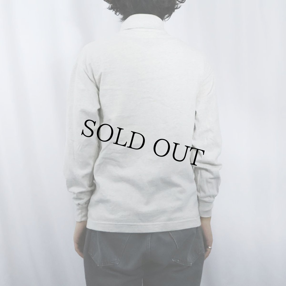 画像3: 80's BANANA REPUBLIC ITALY製 タートルネックロン S (3)