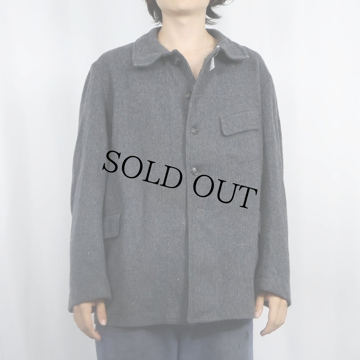 画像2: 50's Pascal FRENCH ファーマーズジャケット (2)