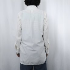 画像3: 70's Brooks Brothers 6ボタン ポリエステル×コットン ボタンダウンシャツ 15 1/2-3 (3)