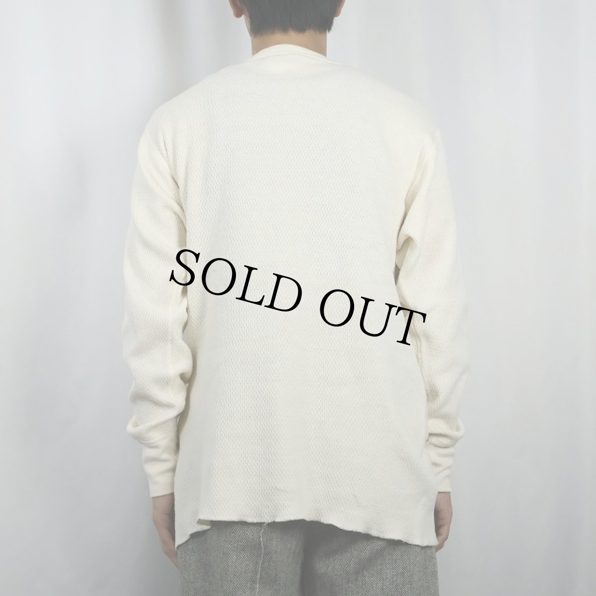 画像3: 80〜90's ST.JOHN'S BAY USA製 サーマルロンT L (3)