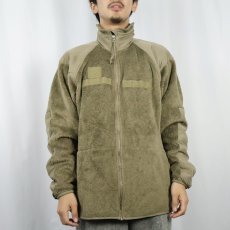 画像2: U.S.MILITARY ECWCS GEN3 Cold Weather コヨーテフリースジャケット MEDIUM-LONG  (2)
