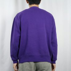 画像3: 90's RUSSELL ATHLETIC USA製 前V 無地スウェット L (3)