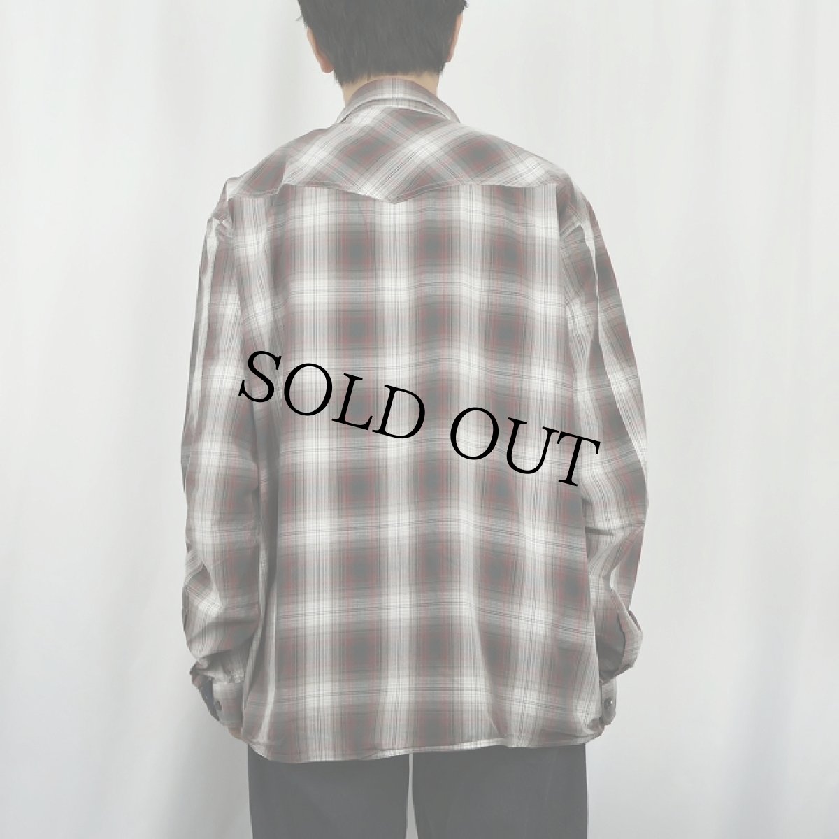 画像3: 2011AW Patagonia "ORGANIC COTTON" オンブレーチェック柄 コットンシャツ XL (3)