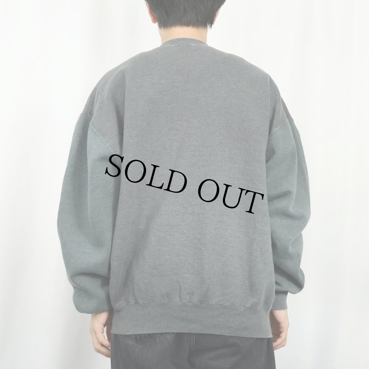 画像3: 90's RUSSELL ATHLETIC USA製 前V無地スウェット XL (3)