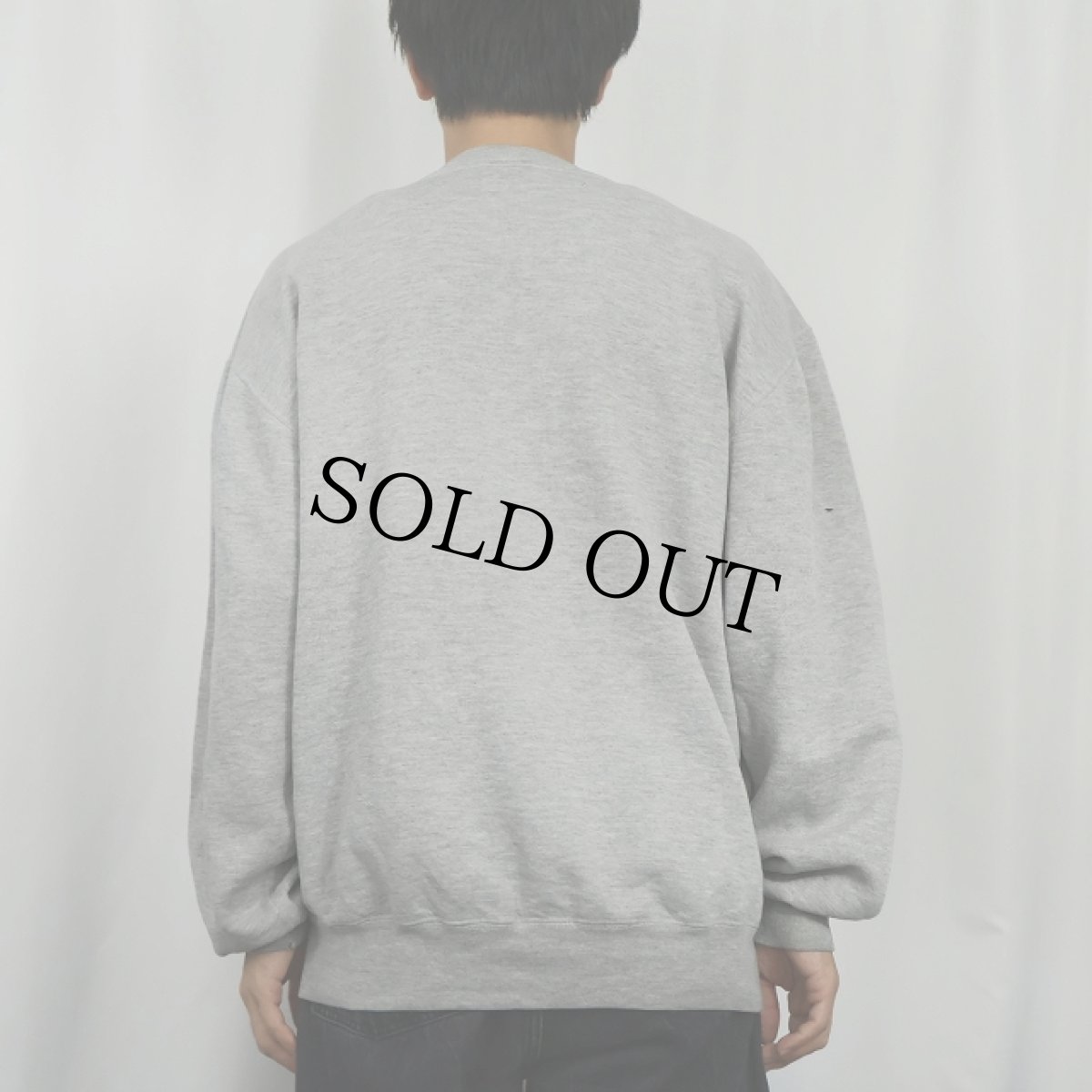 画像3: 90's RUSSELL ATHLETIC USA製 前V無地スウェット LT (3)