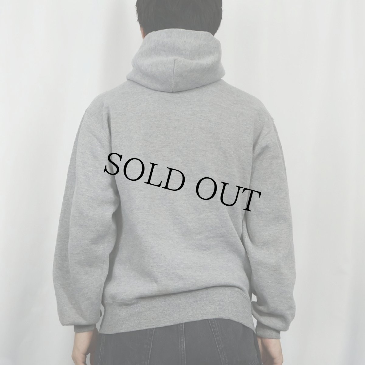 画像3: 90's RUSSELL ATHLETIC USA製 "EISENHOWER ATHLETICS" プリントスウェットフーディー M (3)